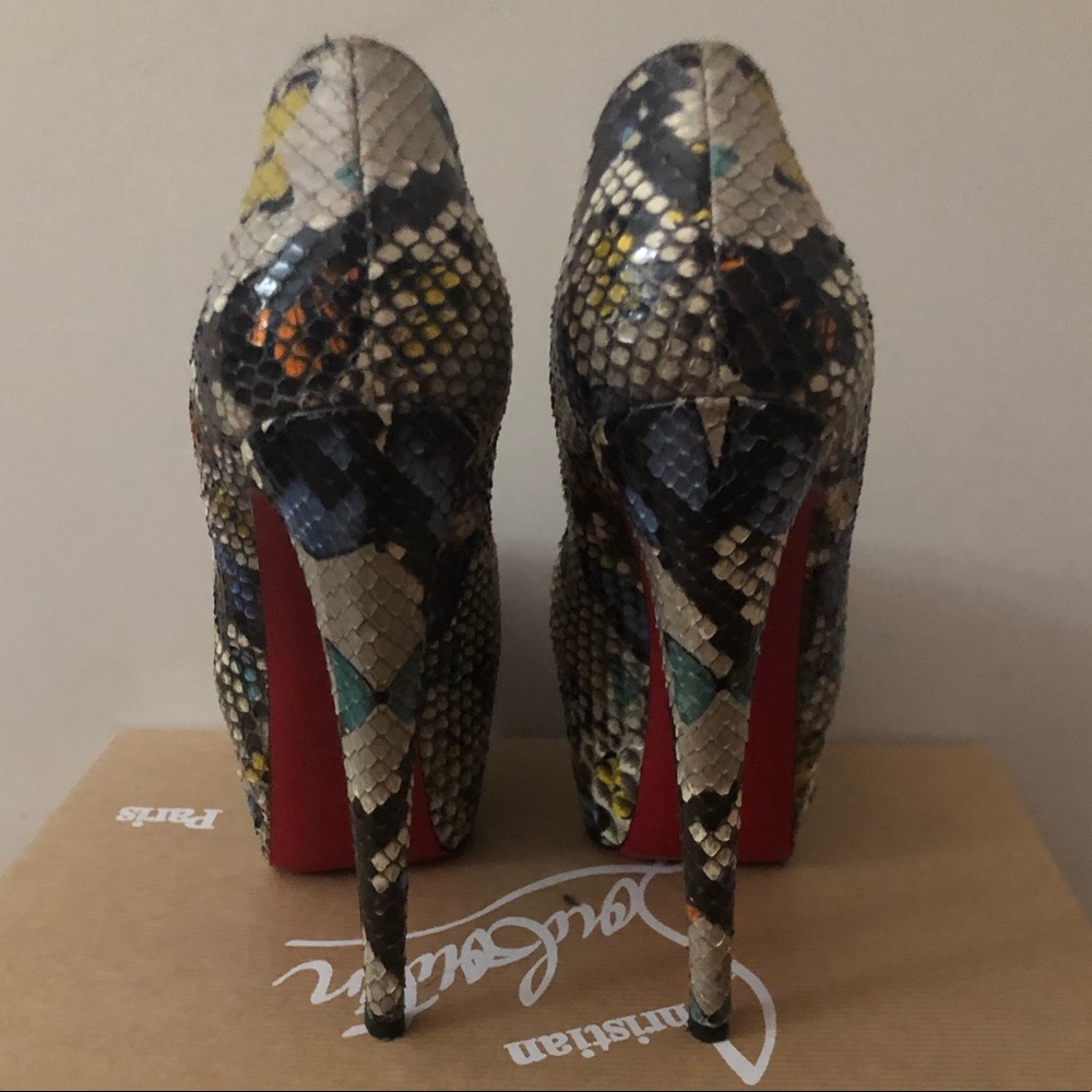 Christian Louboutin Highness 150 Python Butterfly - image 5